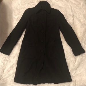 Victoria’s Secret black Via Pea Coat